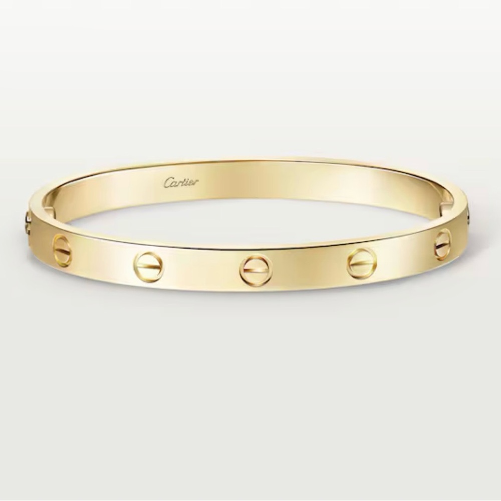 Cartier Yellow Gold Love Bracelet